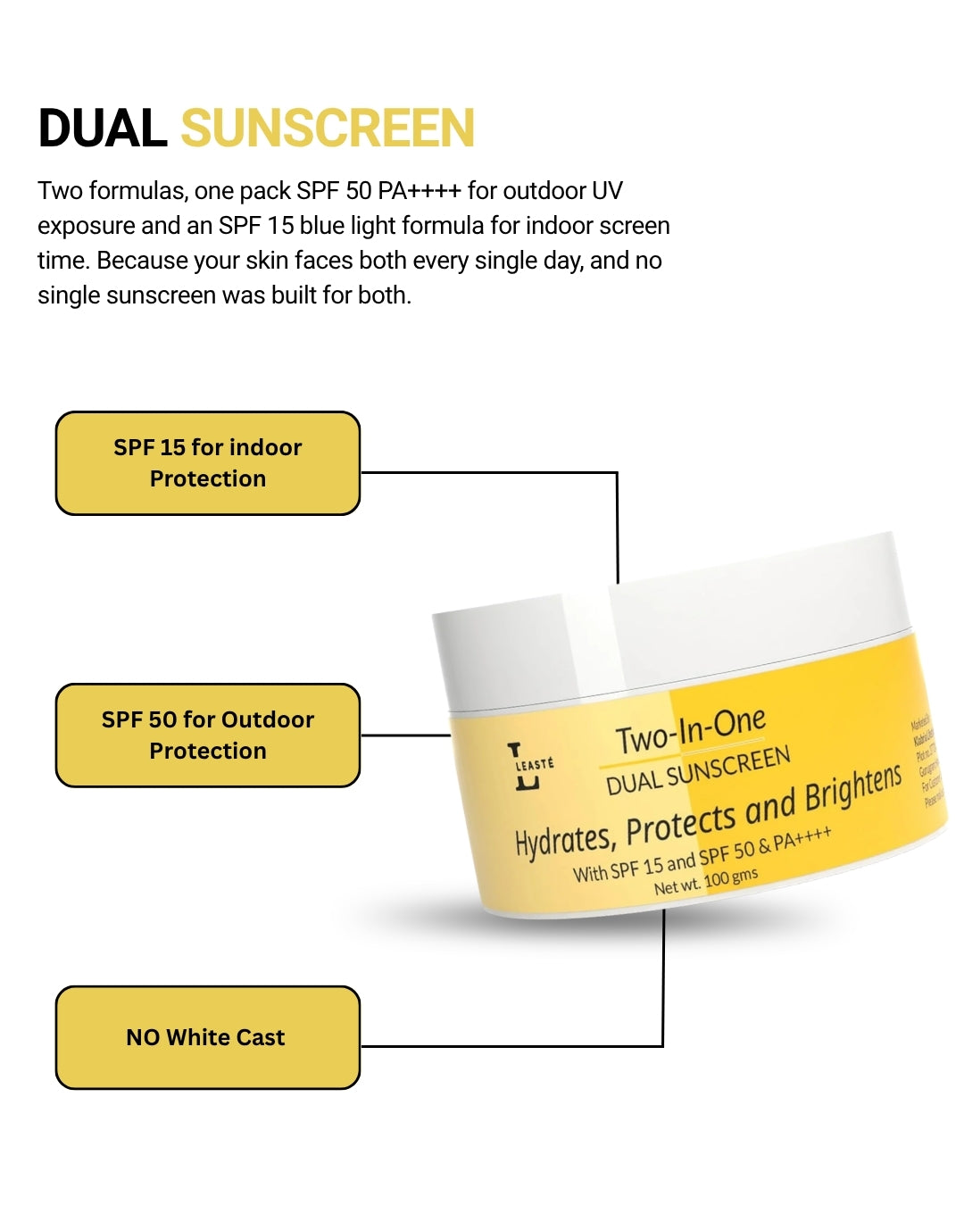 Leaste 2in1 Sunscreen