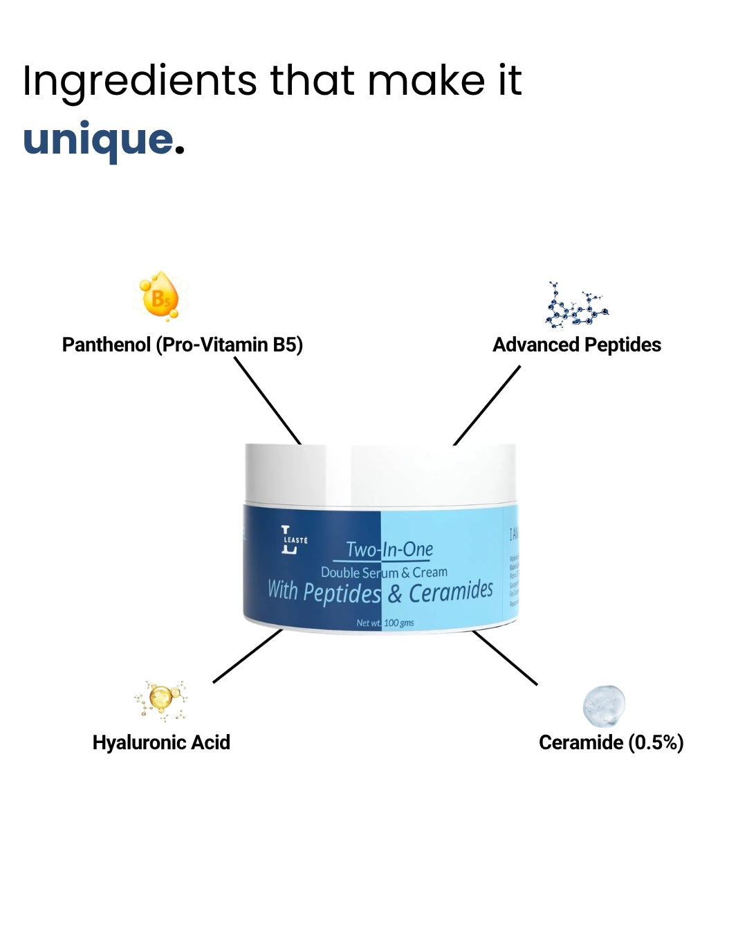 Leaste 2in1 Ceramide + Peptide